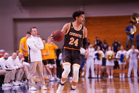 Wyoming Cowboys NCAAM game, final score 84-71, from December 16, 2023 on ESPN. . Espn wyoming basketball